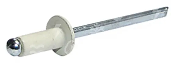 nýt hliníkový lakovaný bílý AL 4,0 x 12 mm, RAL 9010, (1 balení=1000 ks)